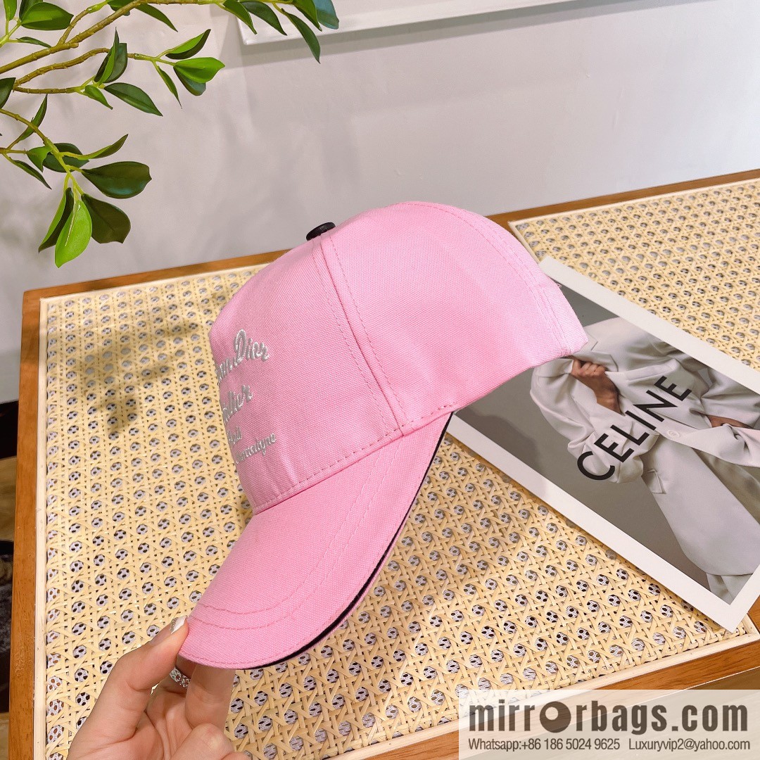 Dior 2023 new walking embroidered baseball cap