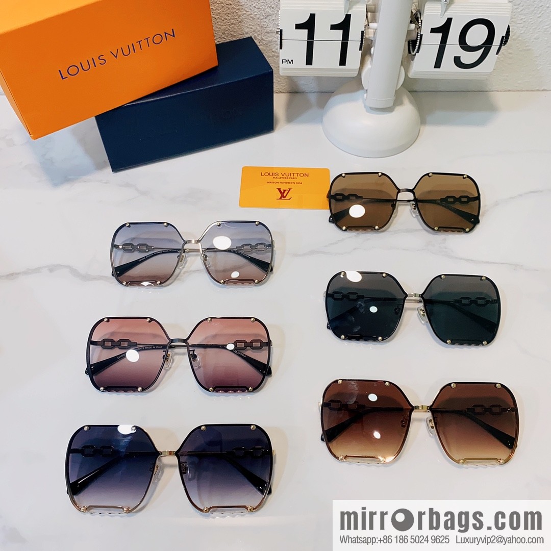 LV Louis Vuitton Large Frame Women's Sunglasses