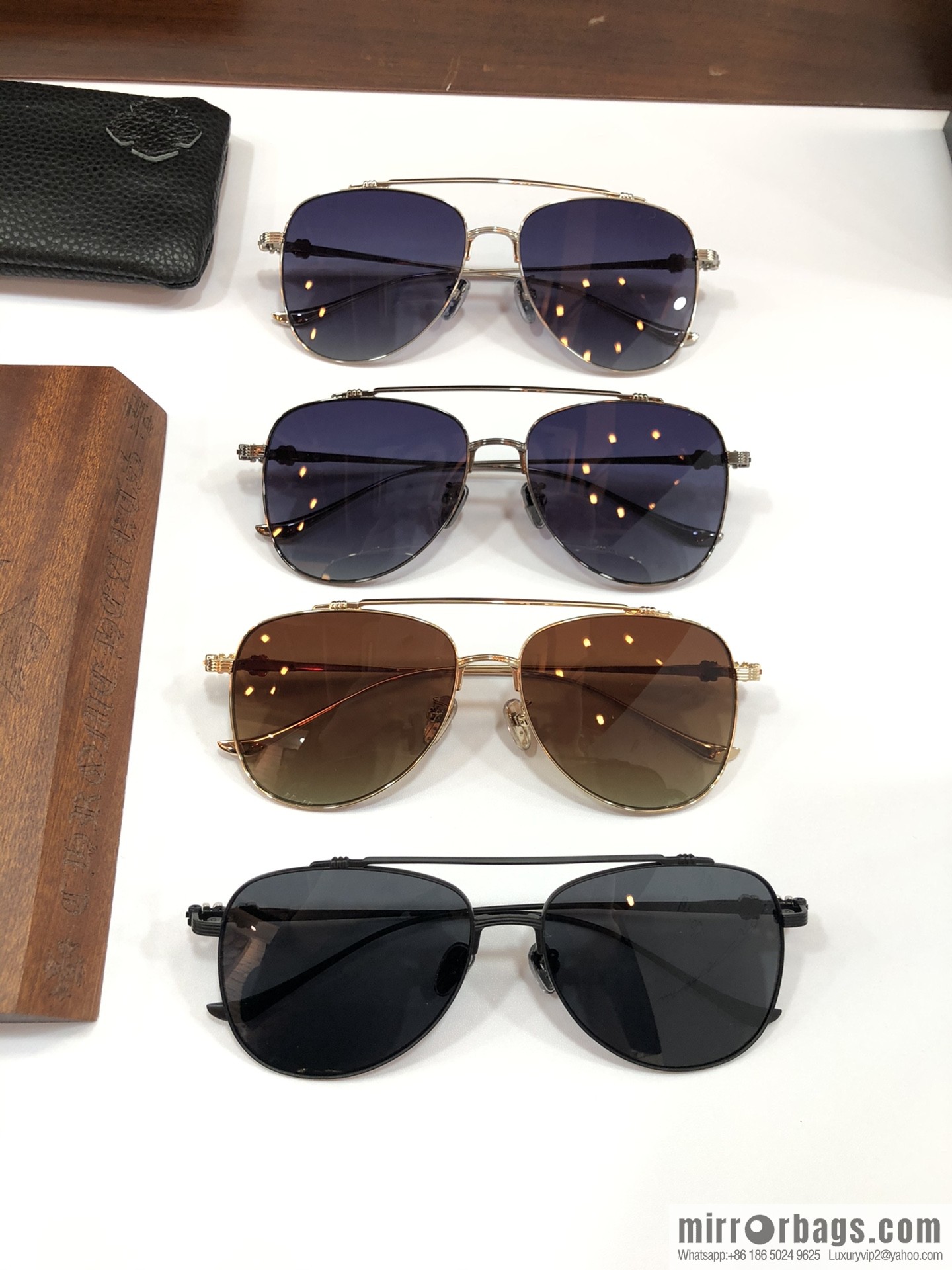 CHROME HEART Polarized toad sunglasses