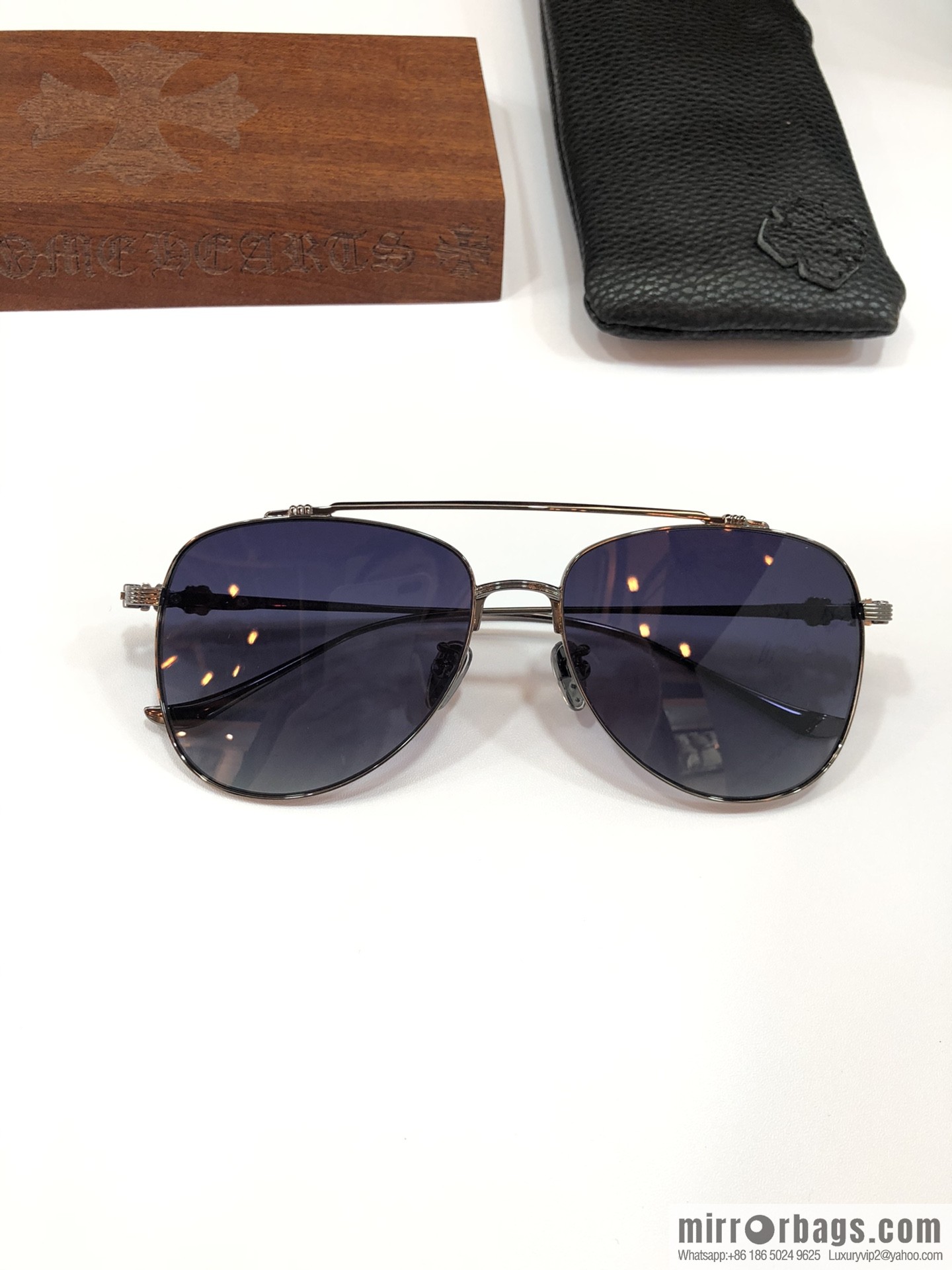 CHROME HEART Polarized toad sunglasses