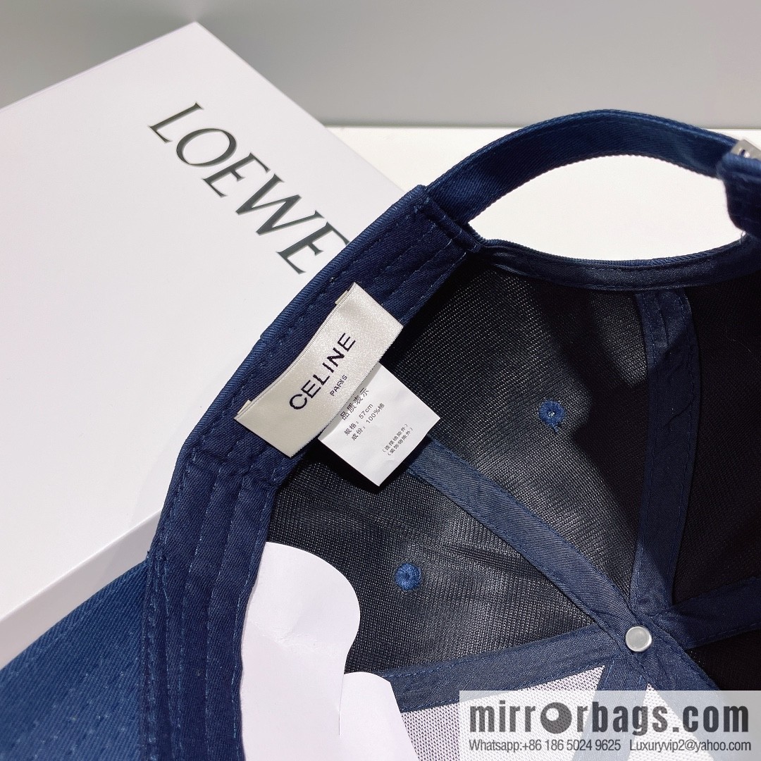 CELINE Spring 2023 New Simple Baseball Cap