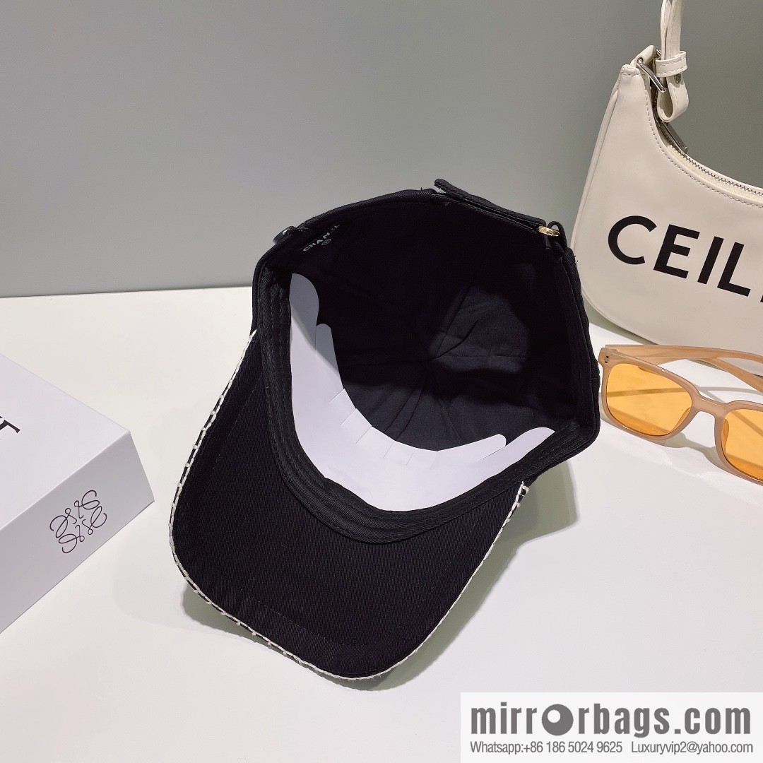 Chanel 2023 new simple baseball cap
