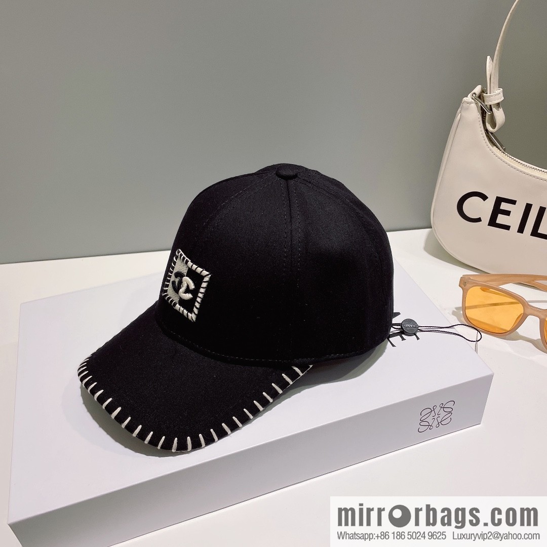 Chanel 2023 new simple baseball cap