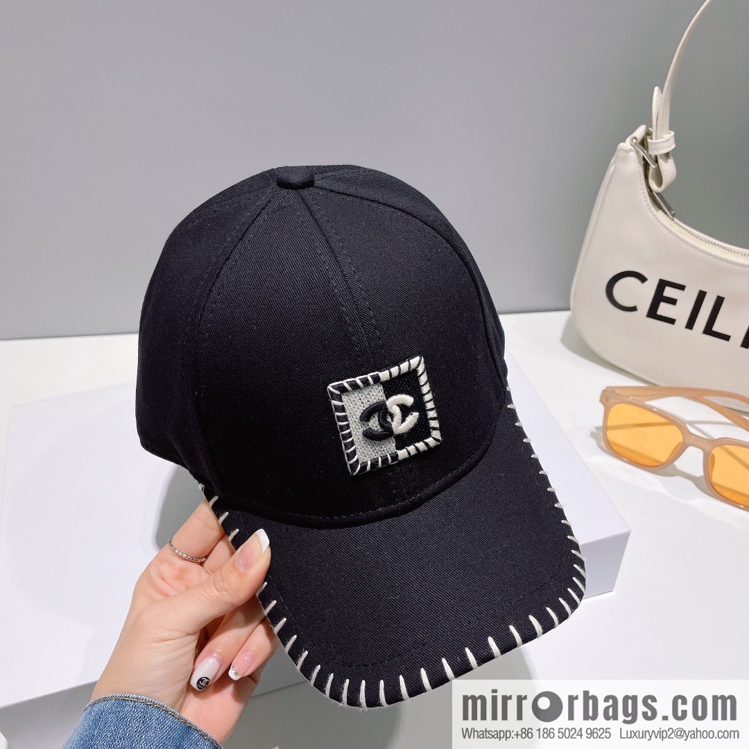 Chanel 2023 new simple baseball cap