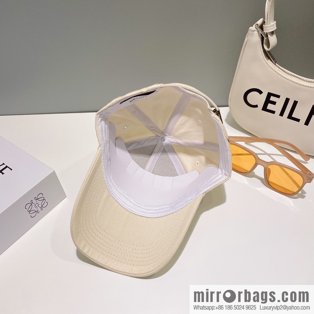 CELINE Spring and Summer 2023 New Simple Baseball Cap