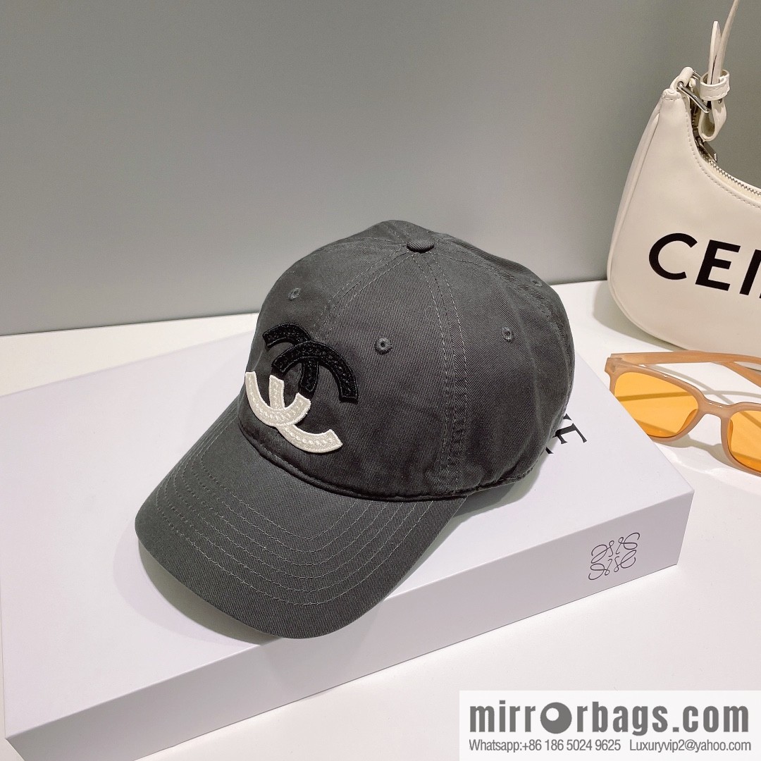 Chanel's new letter logo baseball cap
