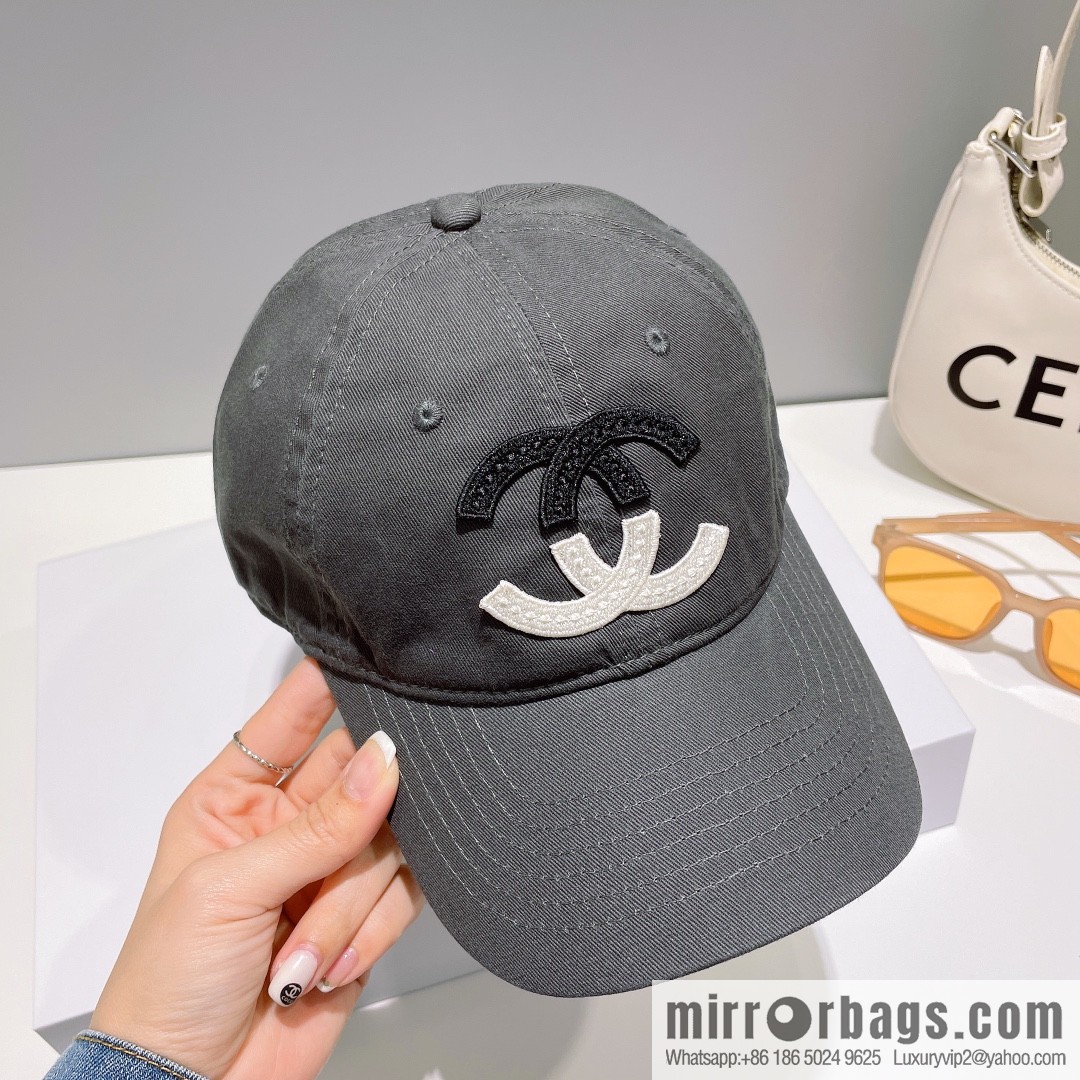Chanel's new letter logo baseball cap