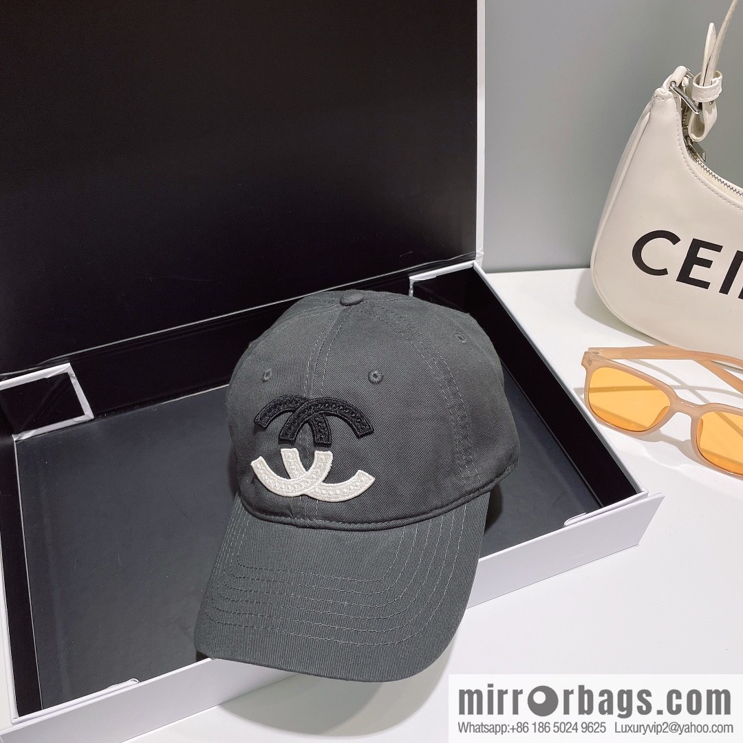 Chanel's new letter logo baseball cap