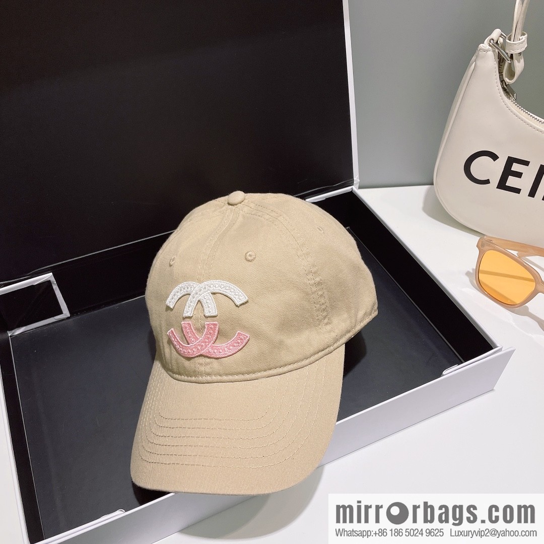 Chanel's new letter logo baseball cap