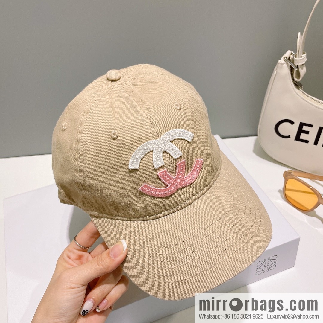 Chanel's new letter logo baseball cap