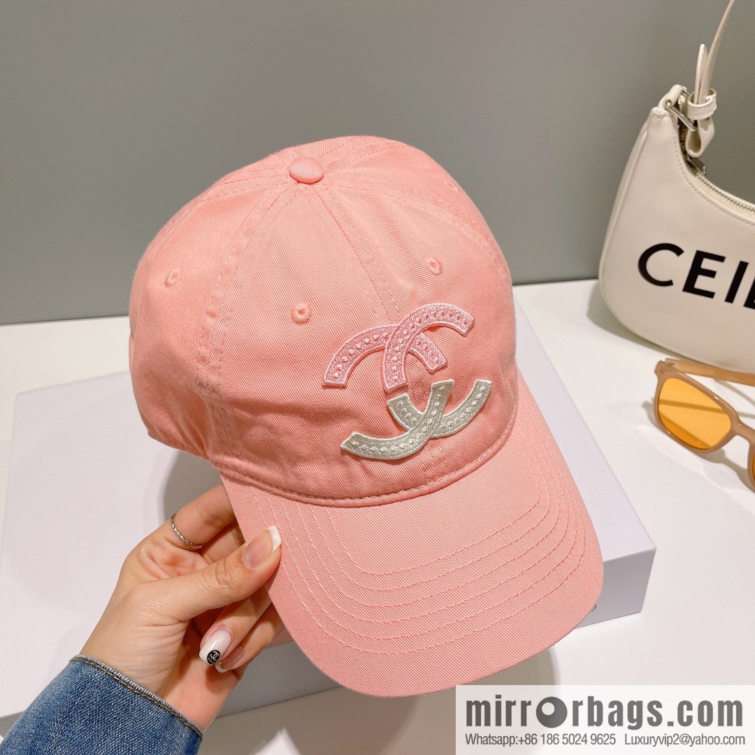 Chanel's new letter logo baseball cap