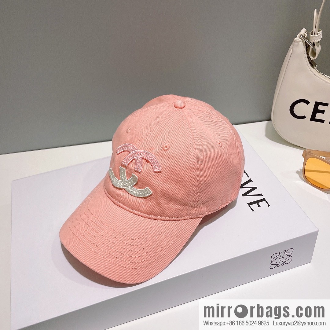 Chanel's new letter logo baseball cap