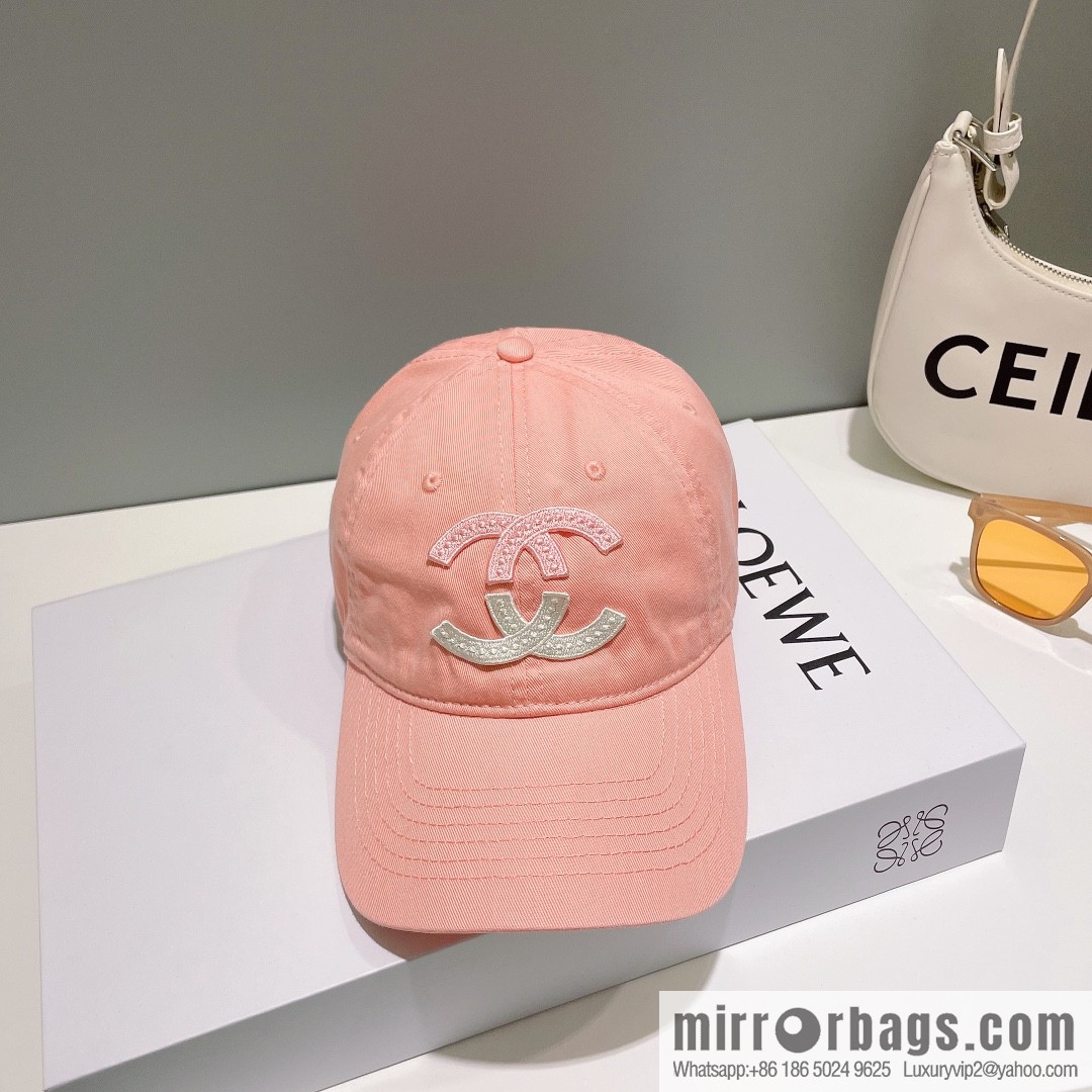Chanel's new letter logo baseball cap