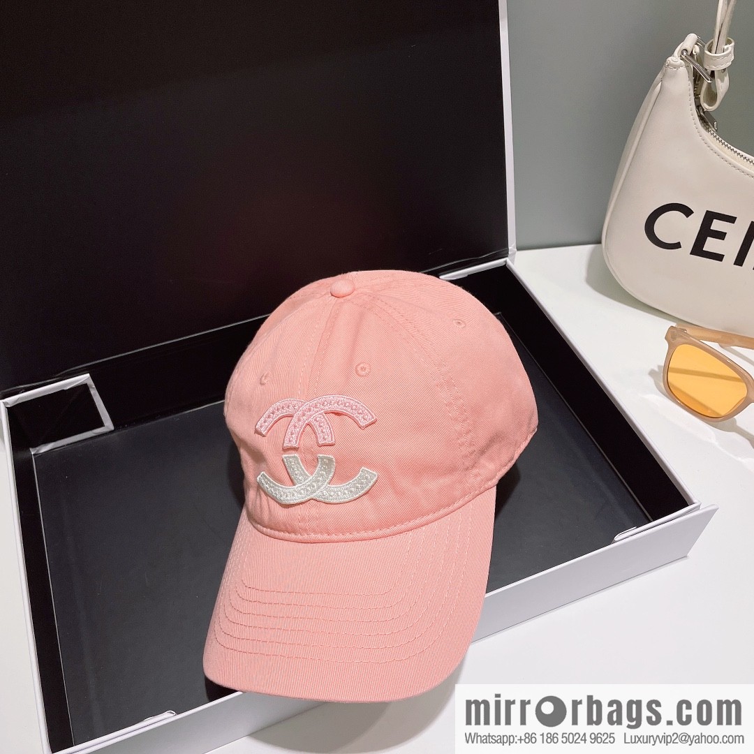 Chanel's new letter logo baseball cap
