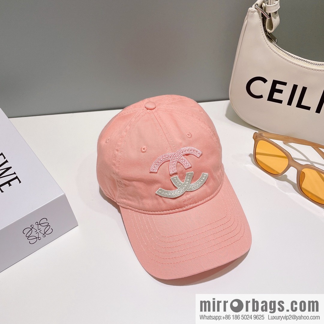 Chanel's new letter logo baseball cap