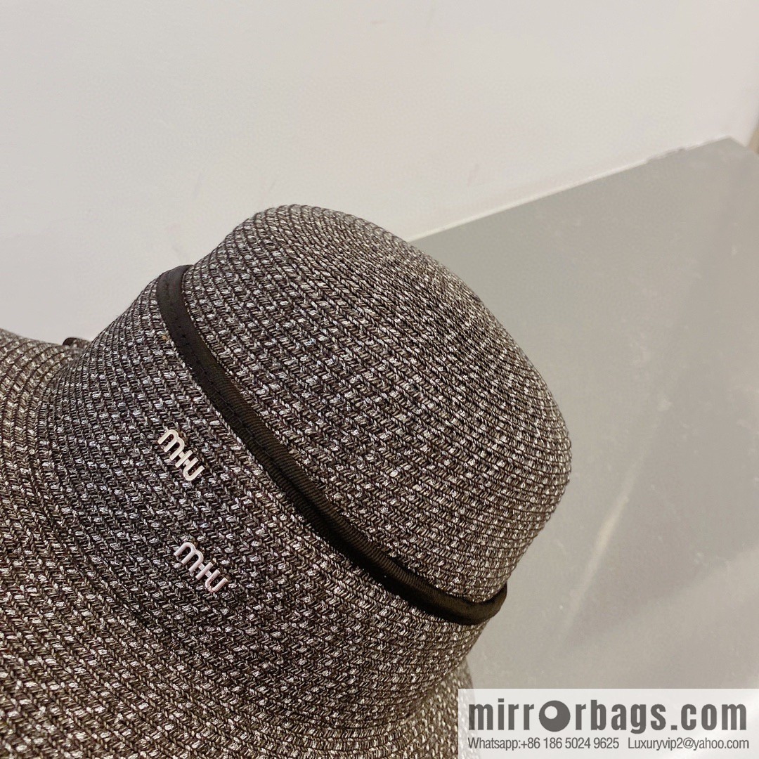 Miumiu summer new straw hat