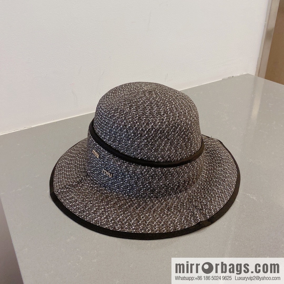 Miumiu summer new straw hat