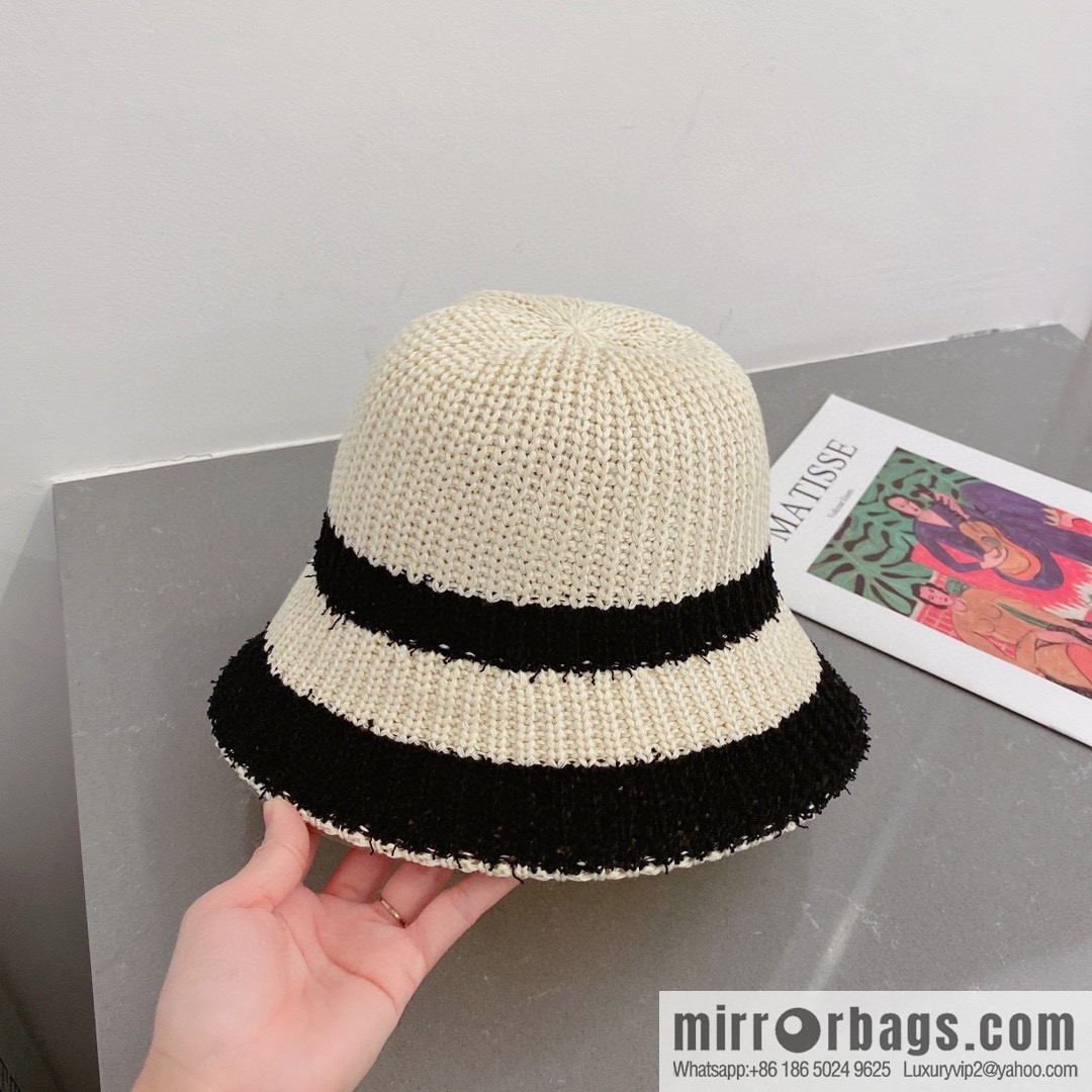 Miumiu Miu Miu spring and autumn 23-year-old knitted top hat