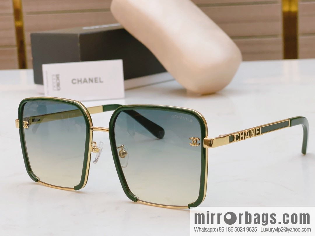 Chanel square women's sunglasses