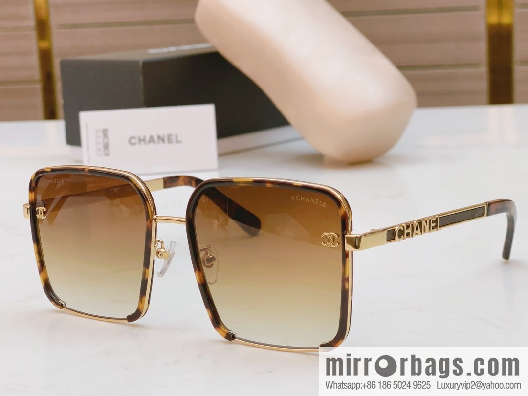 Chanel square women's sunglasses