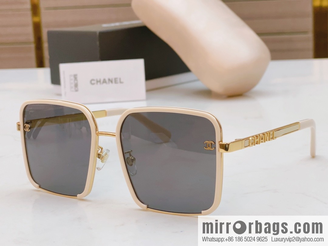 Chanel square women's sunglasses