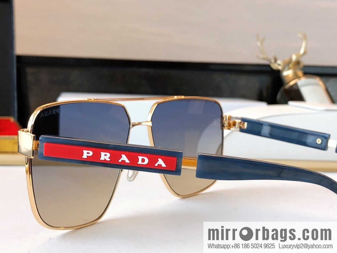 Prada square unisex sunglasses