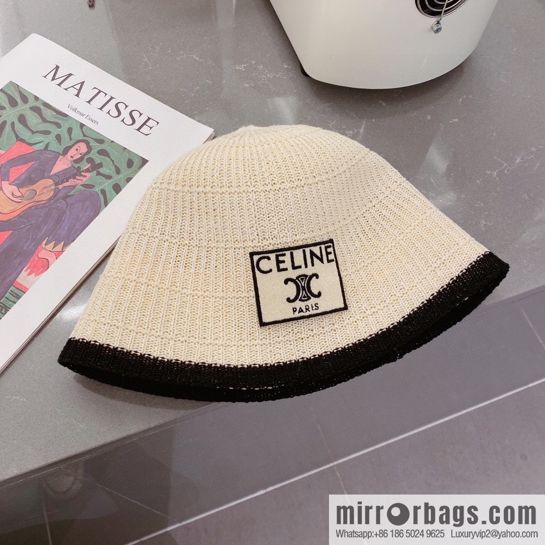 CELINE spring and summer bucket hat