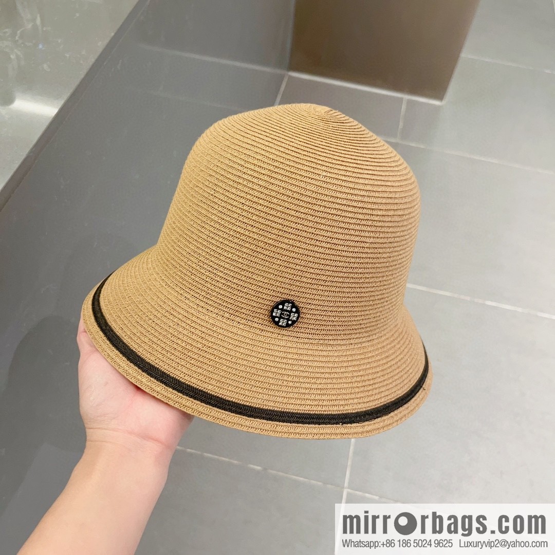 Chanel straw hat