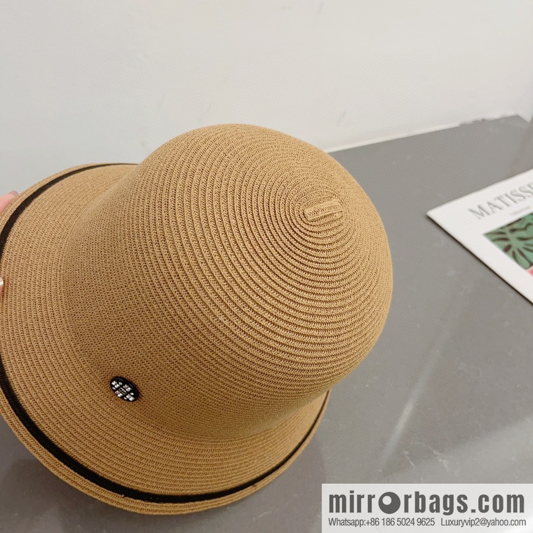 Chanel straw hat