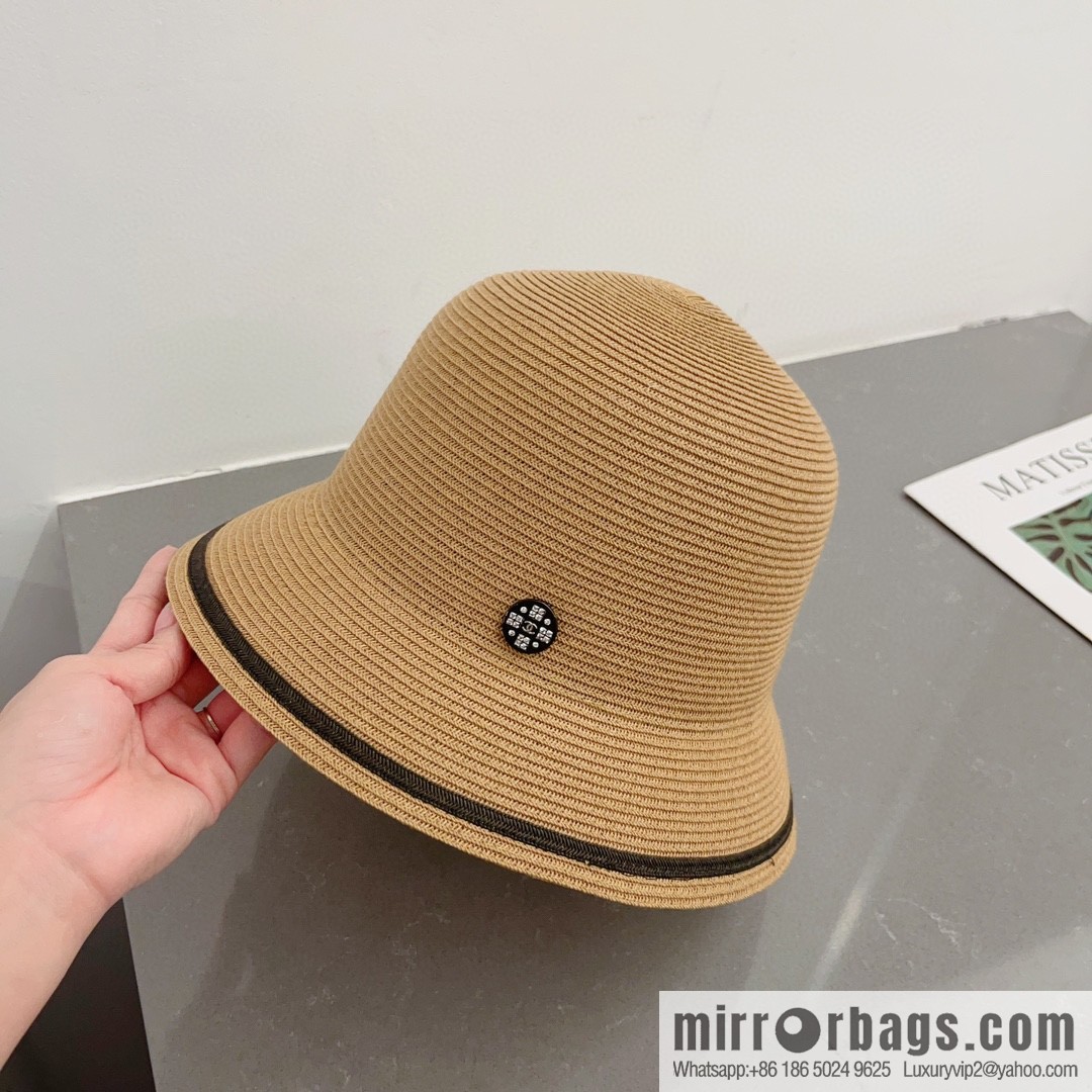Chanel straw hat