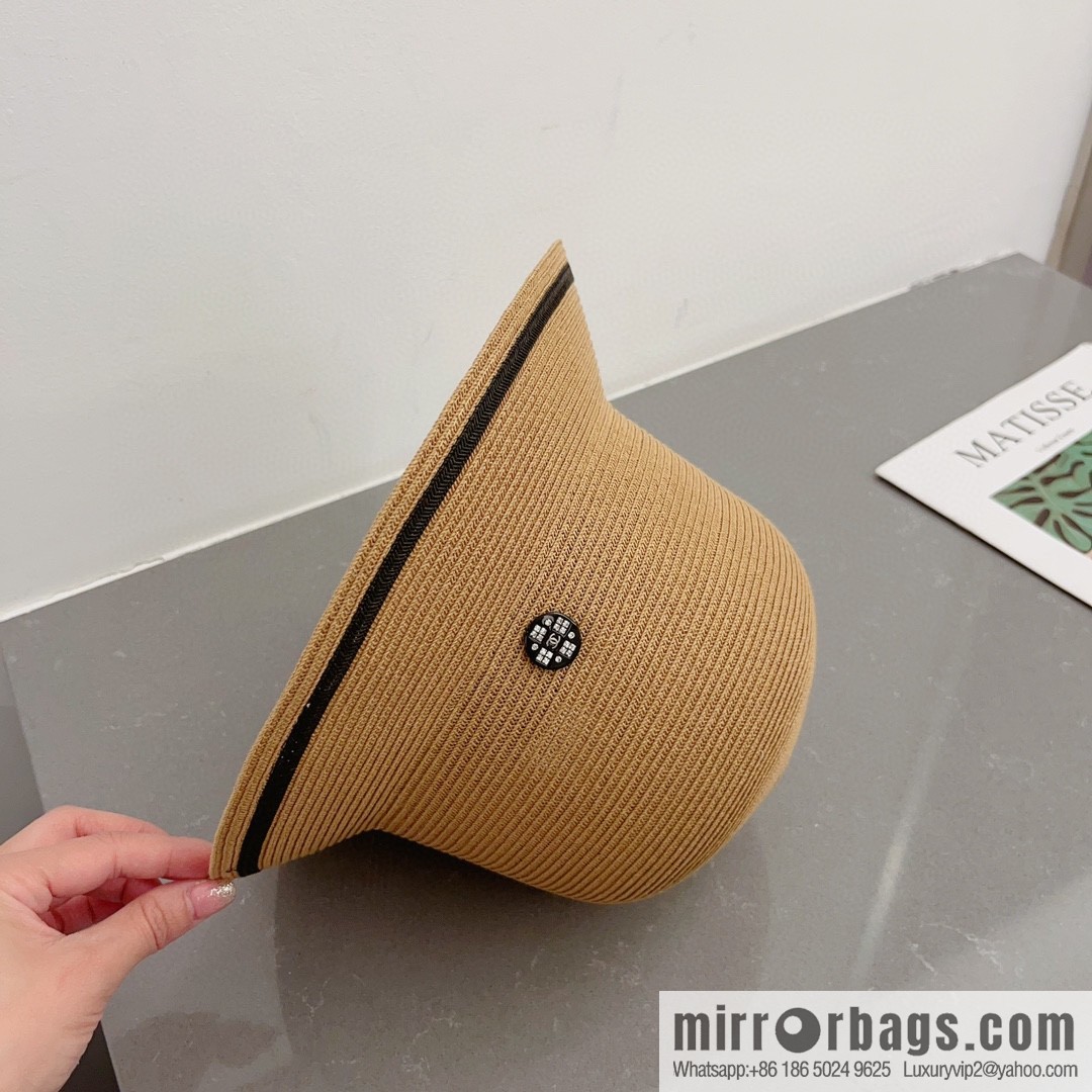 Chanel straw hat