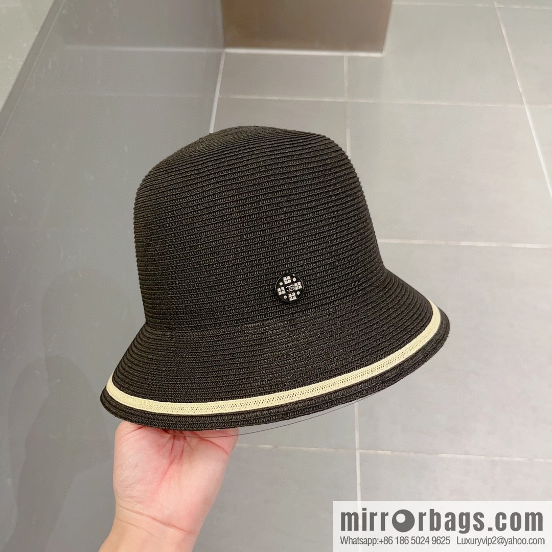 Chanel straw hat
