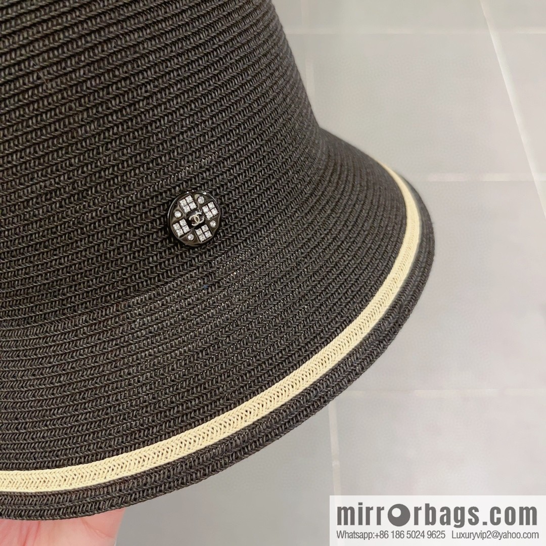 Chanel straw hat