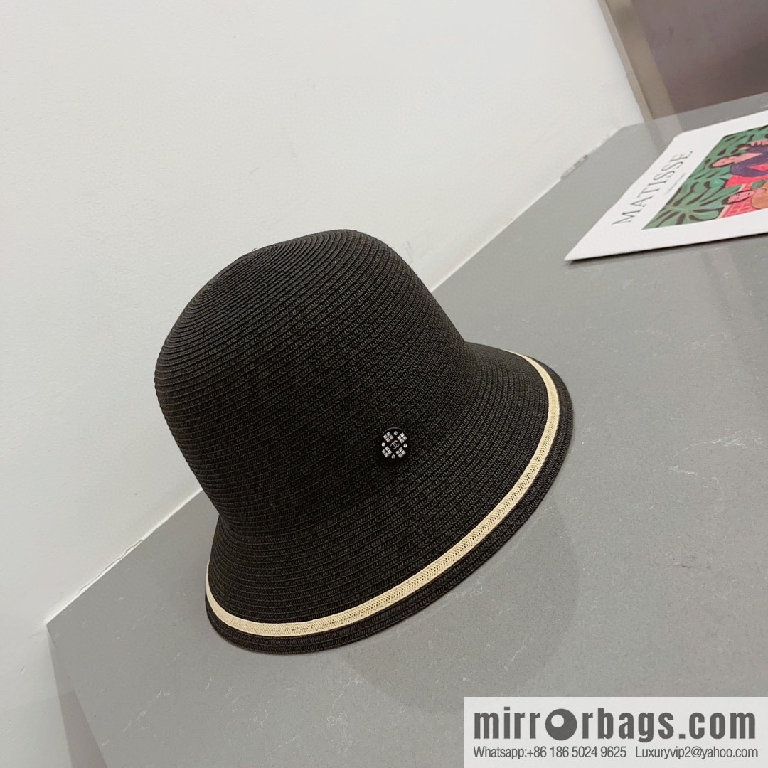 Chanel straw hat
