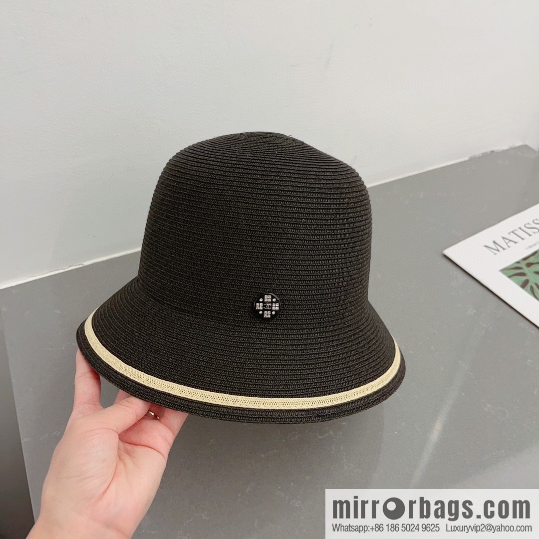 Chanel straw hat