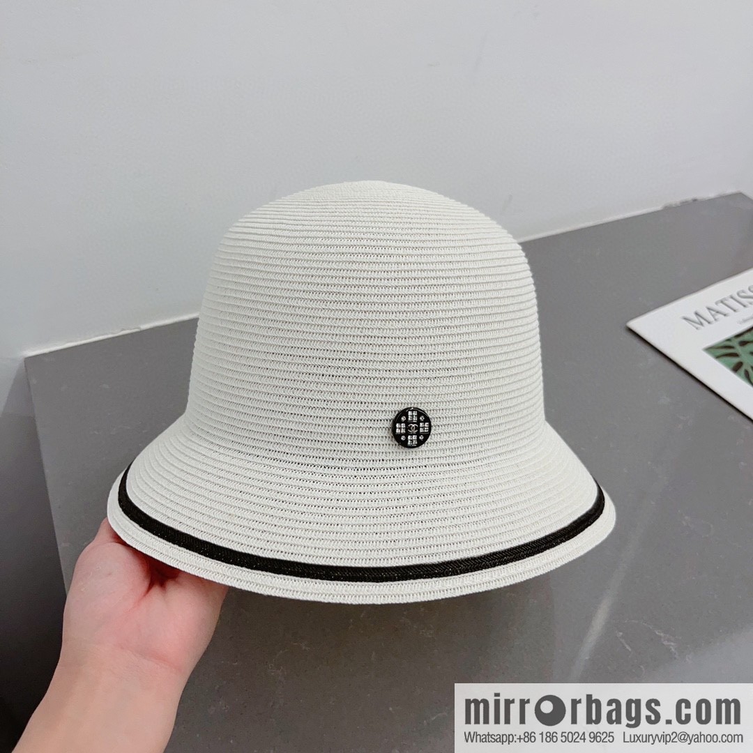 Chanel straw hat