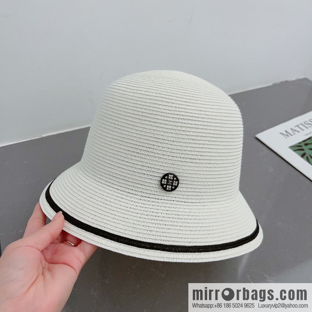 Chanel straw hat