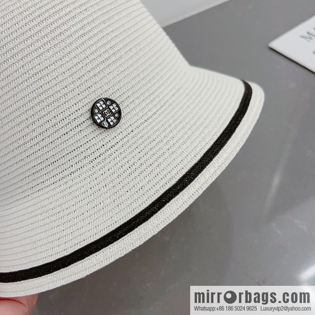 Chanel straw hat