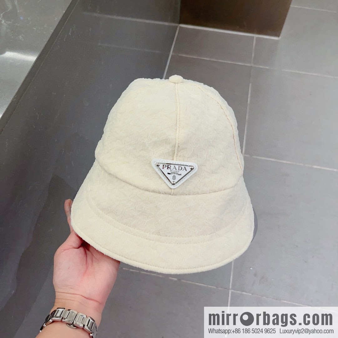Prada new duck tongue bucket hat