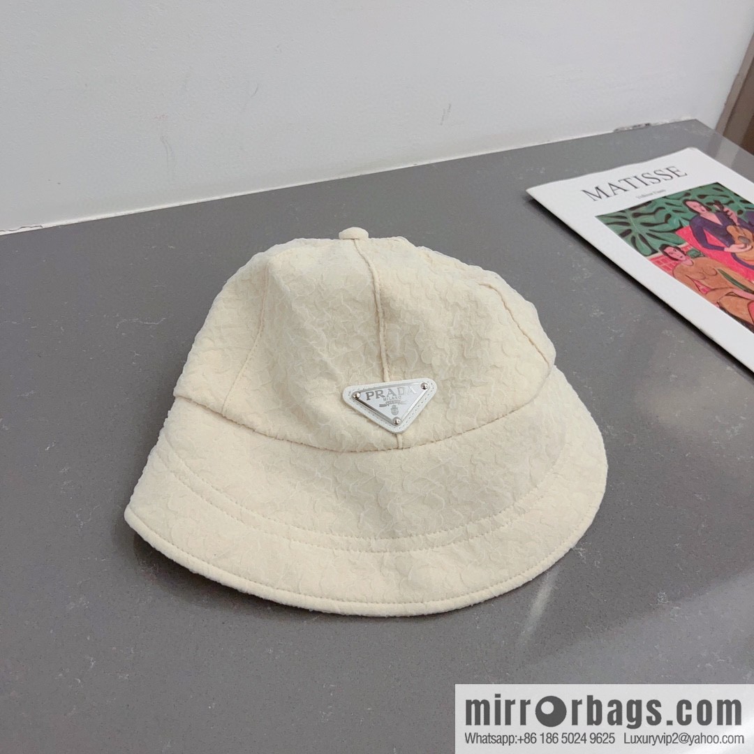 Prada new duck tongue bucket hat