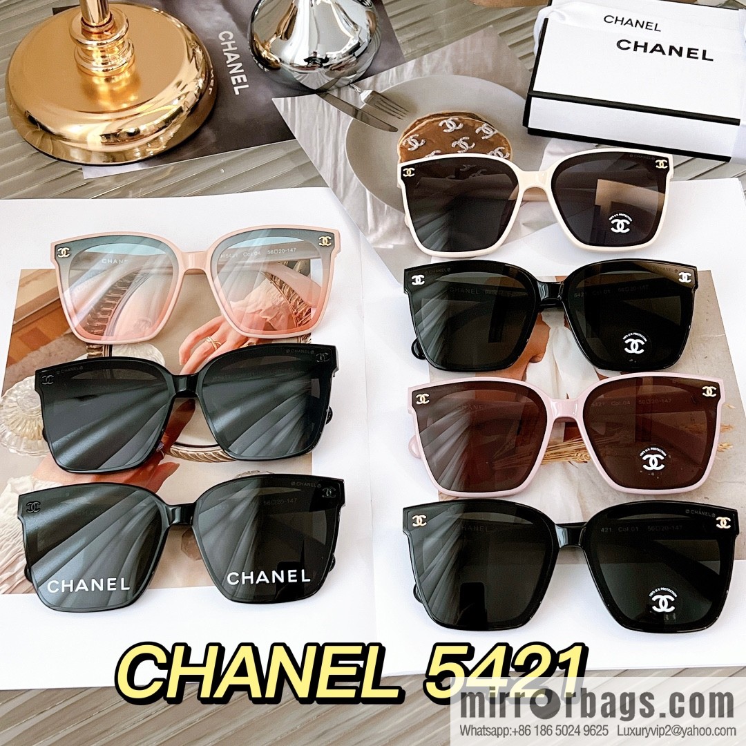 Chanel double C logo women's sunglasses