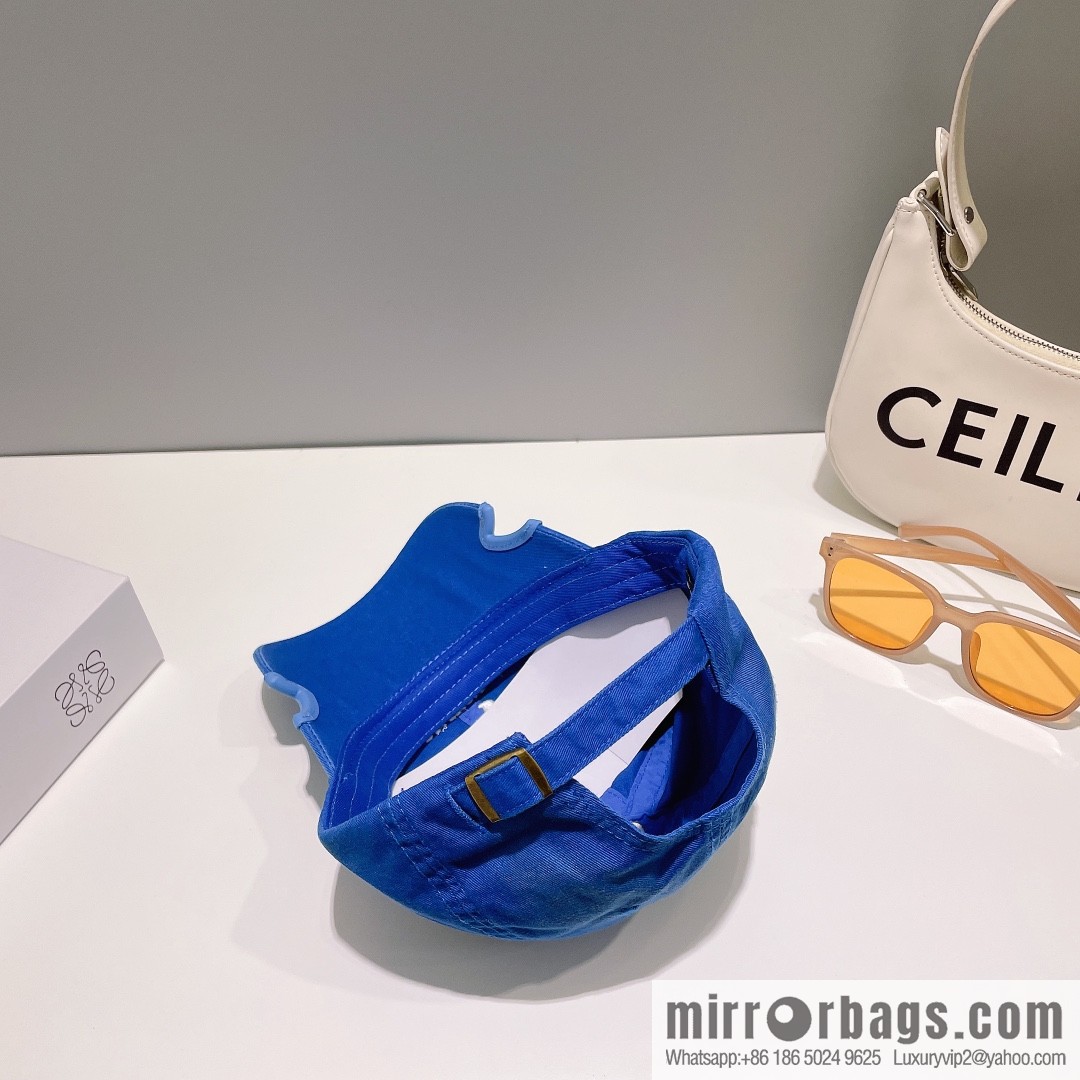 Balenciaga Embroidered letter logo baseball cap