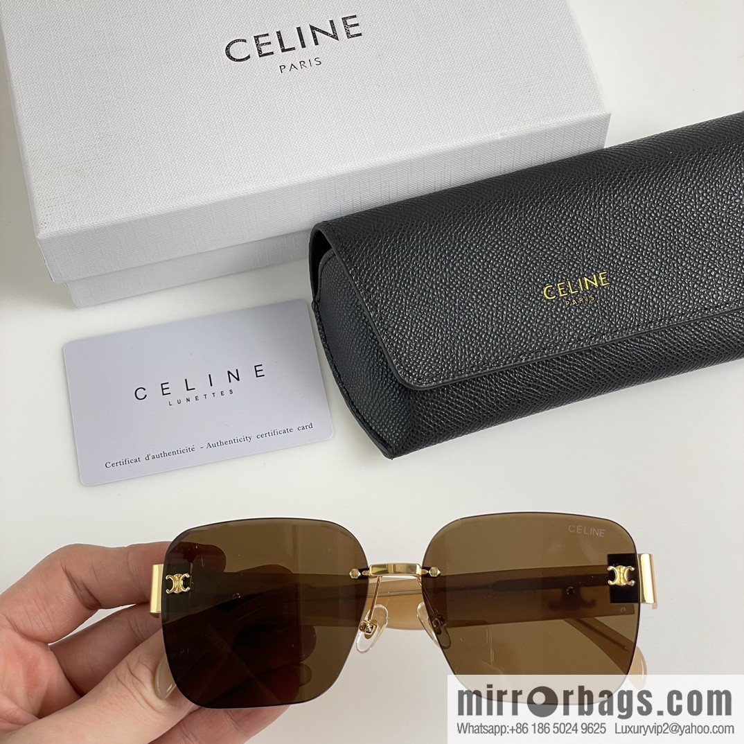 CELINE Arc de Triomphe rimless sunglasses