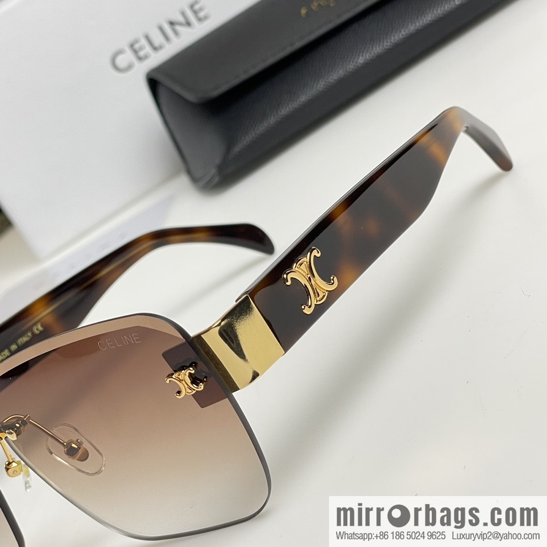 CELINE Arc de Triomphe rimless sunglasses