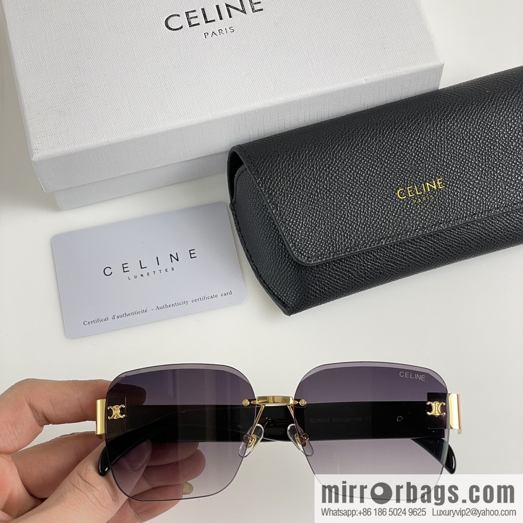 CELINE Arc de Triomphe rimless sunglasses