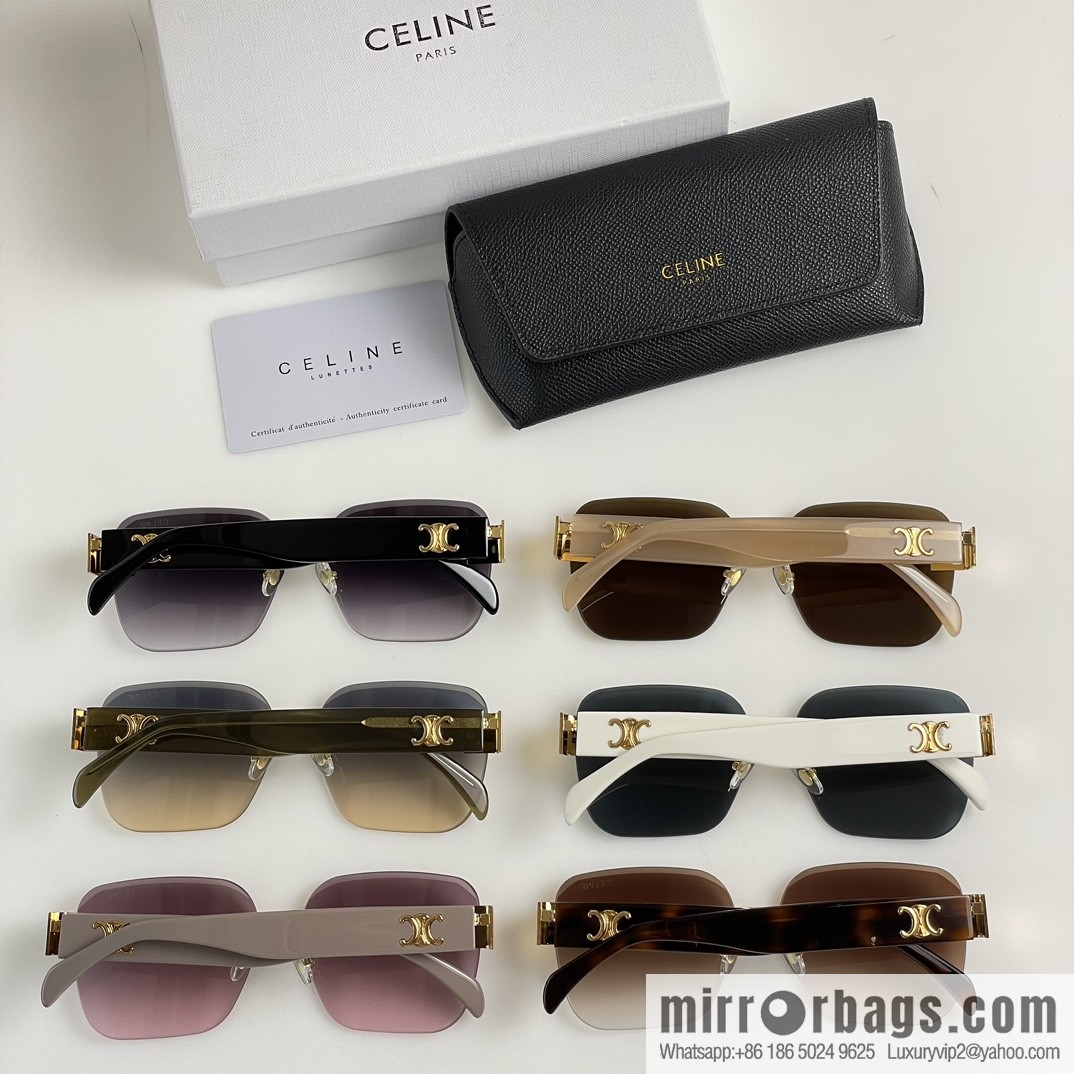 CELINE Arc de Triomphe rimless sunglasses