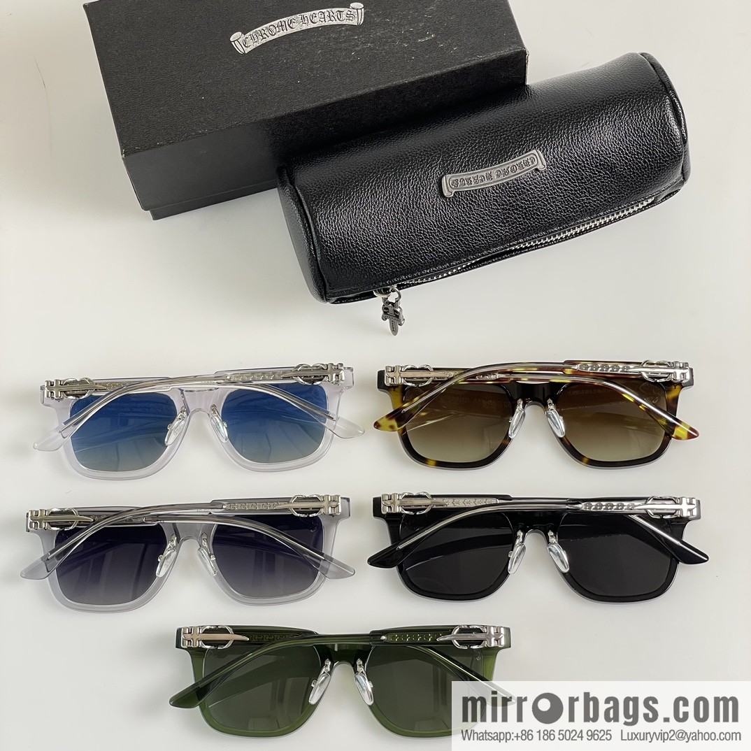 CHROME HEART three-dimensional LOGO unisex sunglasses