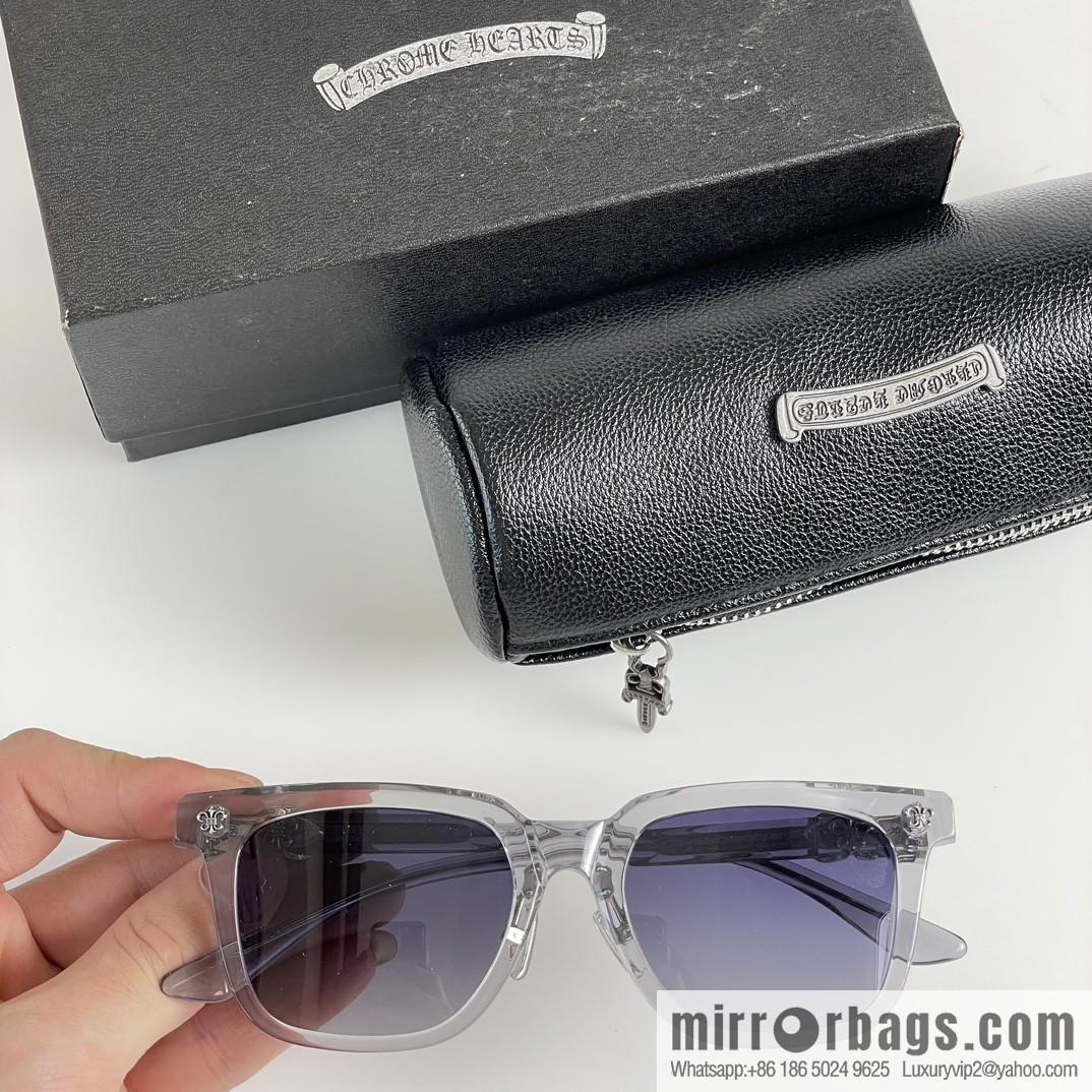 CHROME HEART three-dimensional LOGO unisex sunglasses