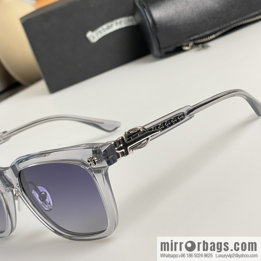 CHROME HEART three-dimensional LOGO unisex sunglasses