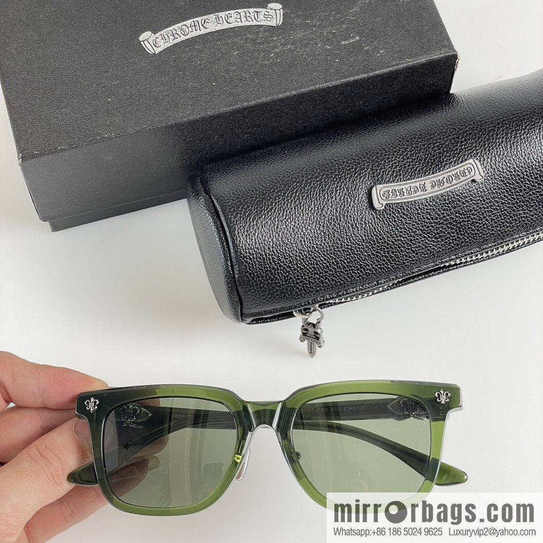 CHROME HEART three-dimensional LOGO unisex sunglasses